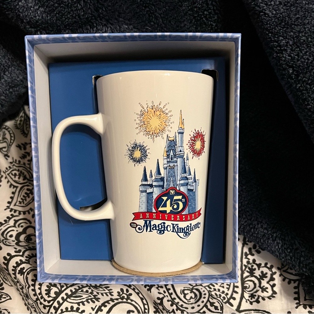 Walt Disney world 45th anniversary Starbucks mug